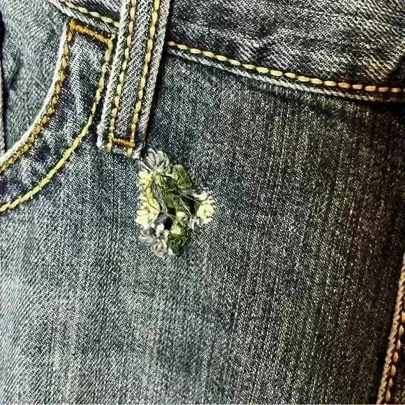 Cinch Grant Straight Leg Denim Jeans Men 38x32 Blue Distressed Relaxed Cowboy - Picture 6 of 13